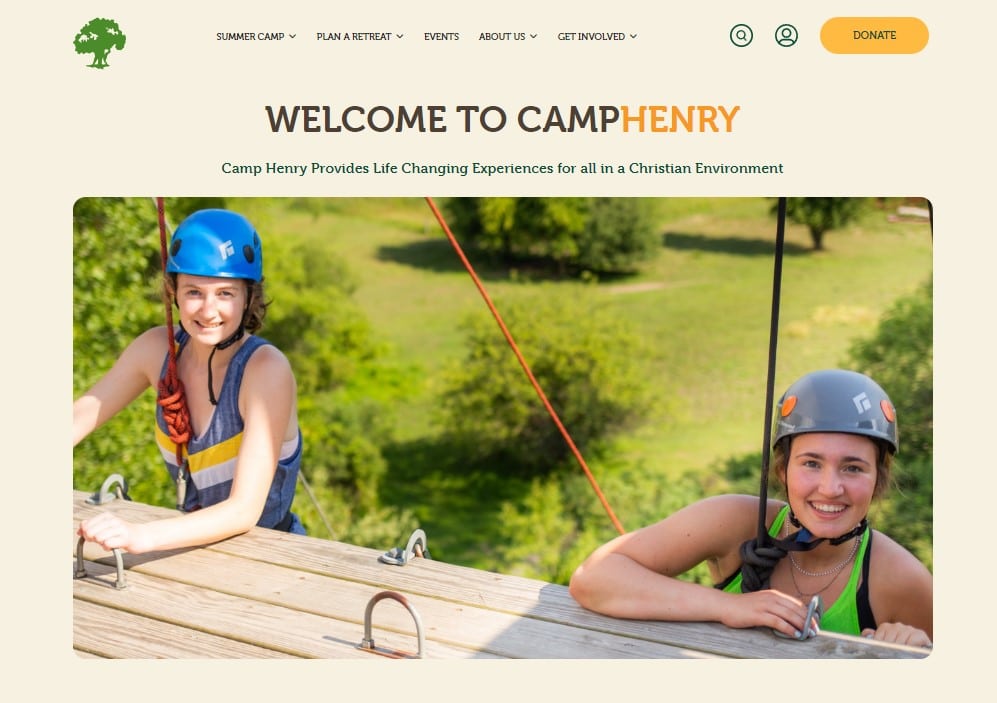 Camp Henry Home Page