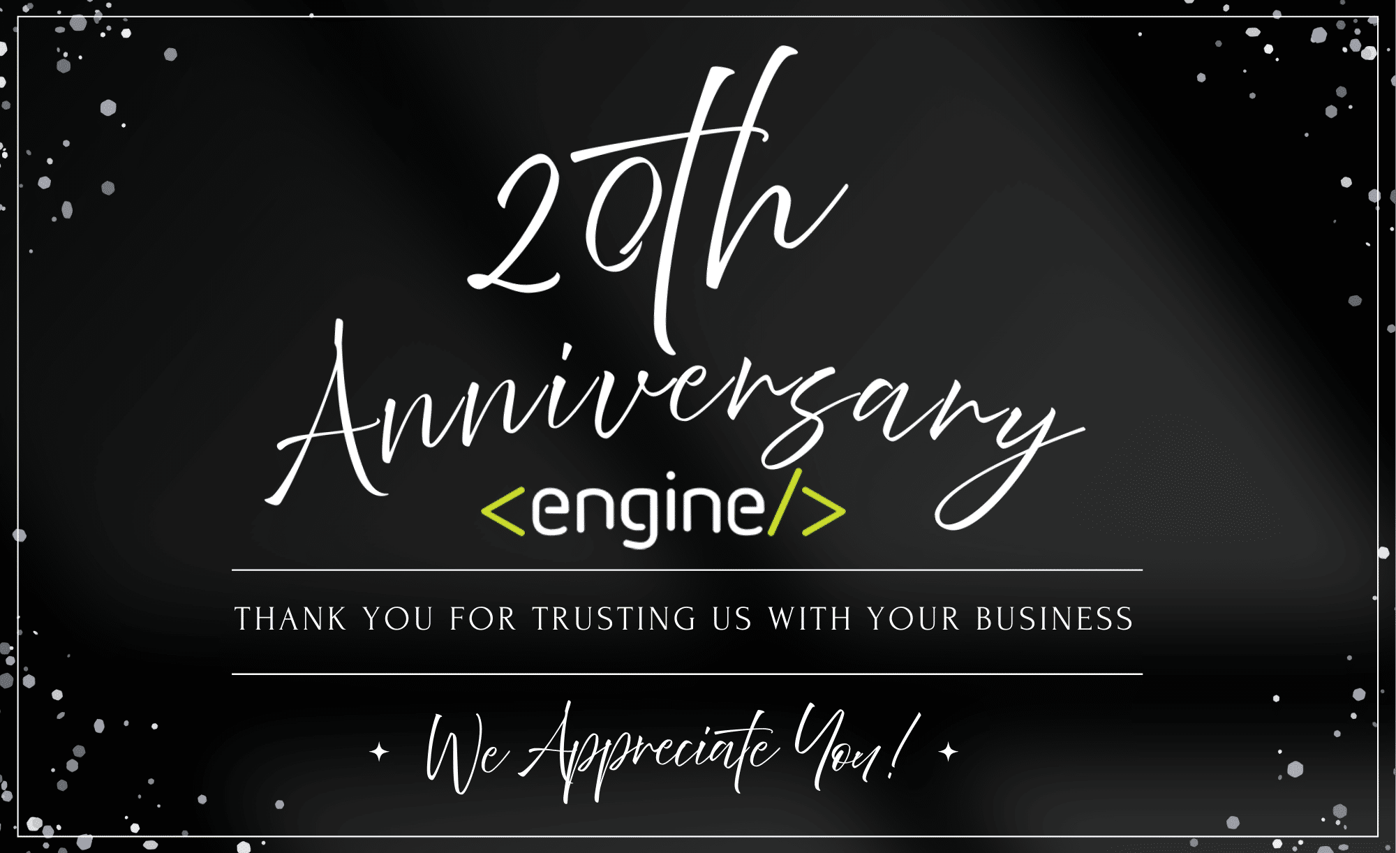 20th Anniversary Engine Web Development